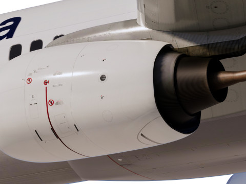 Lufthansa Boeing 737-800 Model 3D