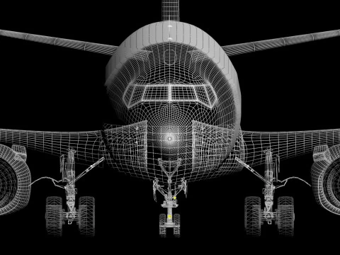 Lufthansa Boeing 737-800 3D Model