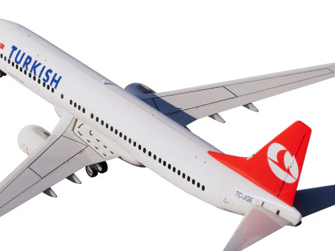 Turkish Airlines Boeing 737-800 3D Model