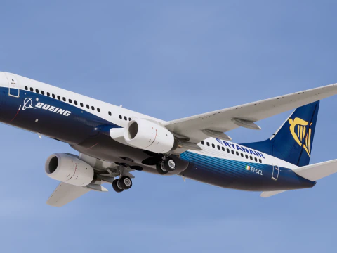 Ryanair Boeing House 737-800 3D Model