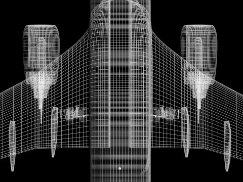 ライアンエアー ボーイング ハウス 737-800 3Dモデル