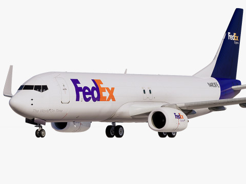FedEx Express Boeing 737-800 Modèle 3D