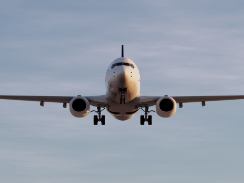 FedEx Ekspres Boeing 737-800 3D Model