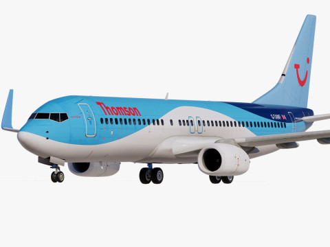 Thomson Boeing 737-800 Modèle 3D