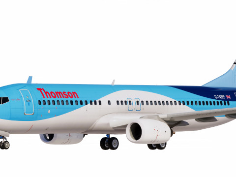 Thomson Boeing 737-800 Modelo 3D