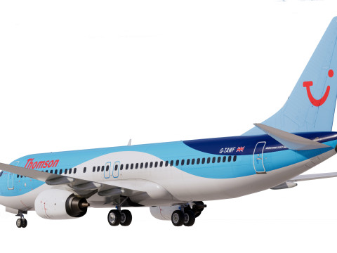 Thomson Boeing 737-800 Modelo 3D