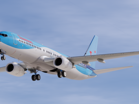 Thomson Boeing 737-800 Modelo 3D