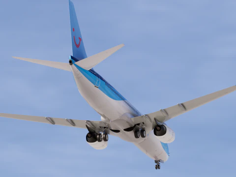 Thomson Boeing 737-800 3D Model