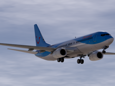 Thomson Boeing 737-800 Modelo 3D