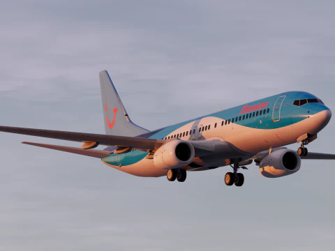Thomson Boeing 737-800 3D Model