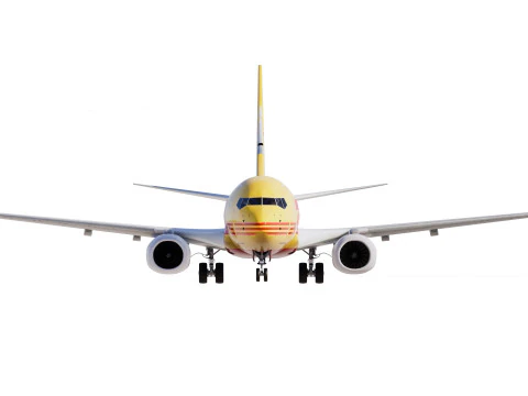 DHL Boeing 737-800 3D Model