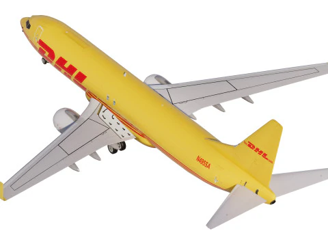 DHL Boeing 737-800 3D Model