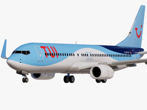 Tui Fly Boeing 737-800 Modèle 3D