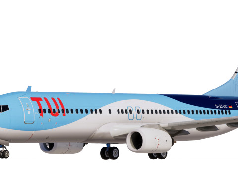 Tui Fly Boeing 737-800 Modelo 3D