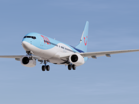 Tui Fly Boeing 737-800 Modelo 3D