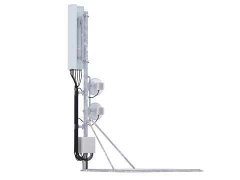Rooftop Cell Phone Tower 1 3D Model