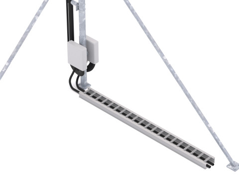 Вышка сотовой связи №5 на крыше 3D Модель