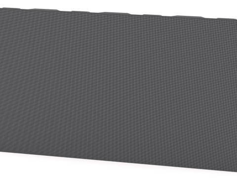 Monitor de panel de visualización de pantalla LED Modelo 3D