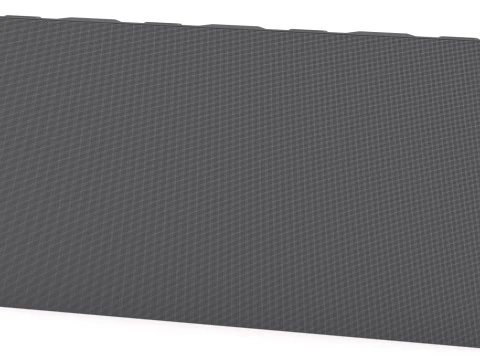 Led Screen Display Panel Monitor 3D Model