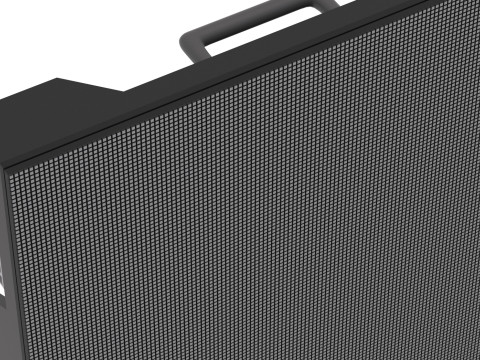 Monitor de panel de visualización de pantalla LED Modelo 3D