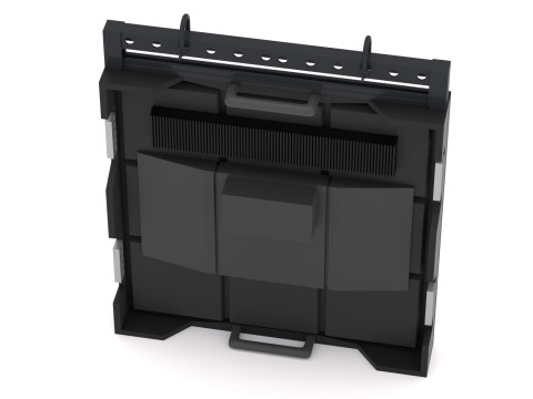 シャックルフライバー付きLedスクリーンディスプレイパネルモニター 3Dモデル