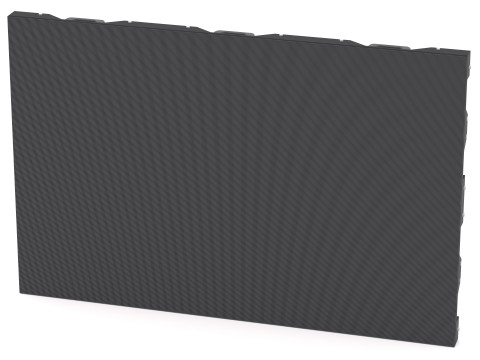 Painel de palco de exibição de tela LED P2 Modelo 3D