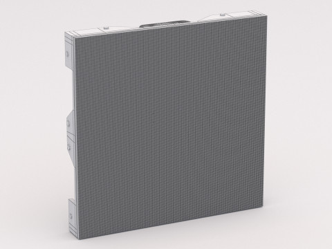 Painel de palco de exibição de tela LED P2 Modelo 3D