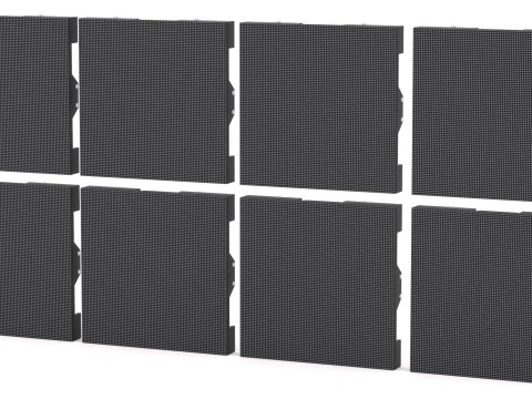Led Screen Display Stage Panel P5 3D Model