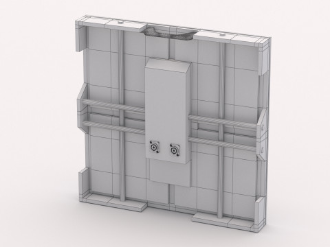 Led 스크린 디스플레이 무대 패널 P5 3D 모델