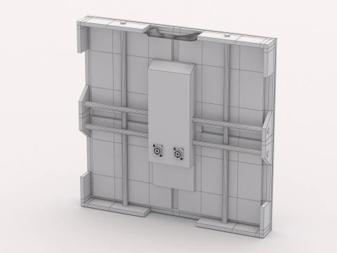 Led Screen Display Stage Panel P5 3D Model