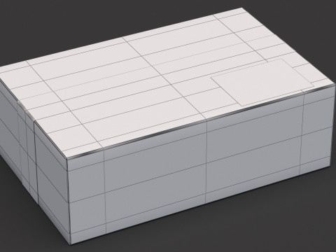 纸板箱亚马逊 3D 模型