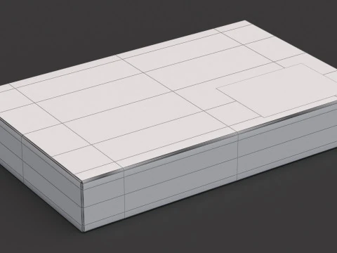 Cardboard Box Fedex 3D Model