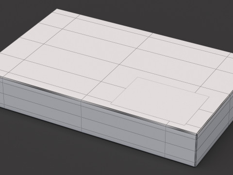 Caja de cartón Fedex Modelo 3D