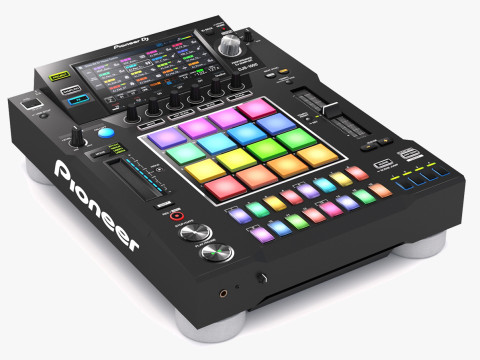 Campionatore DJ Pioneer djs-1000 Modello 3D