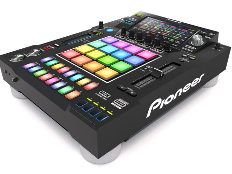 Pioneer djs-1000 DJ 샘플러 3D 모델