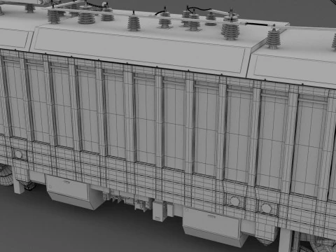 Bombardier TRAXX AC3 DB Carico Modello 3D