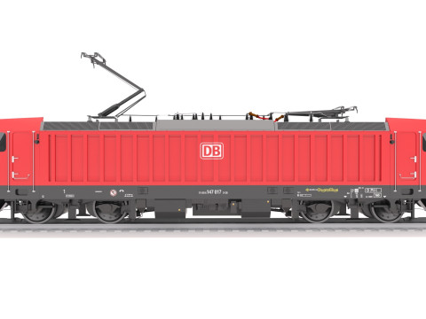 Локомотив Bombardier TRAXX AC3 DB 3D Модель