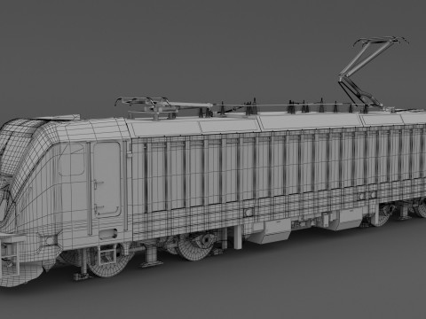 Локомотив Bombardier TRAXX AC3 DB 3D Модель