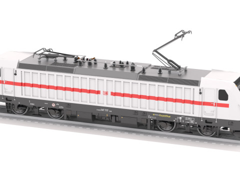 Локомотив Bombardier TRAXX AC3 DB 2 3D Модель