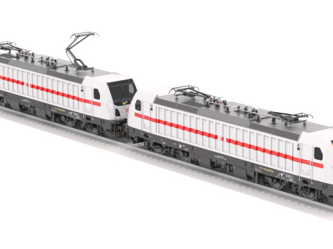 Локомотив Bombardier TRAXX AC3 DB 2 3D Модель
