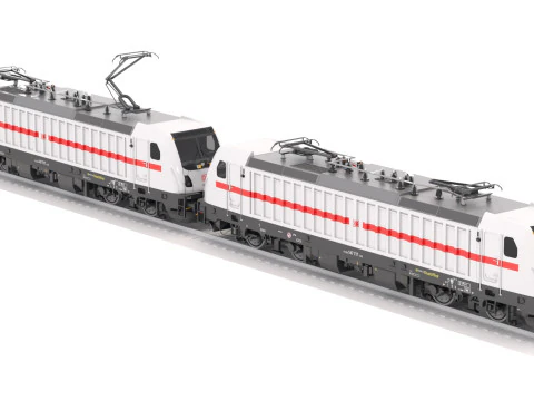 बॉम्बार्डियर ट्रैक्स AC3 DB लोकोमोटिव 2 3D मॉडल