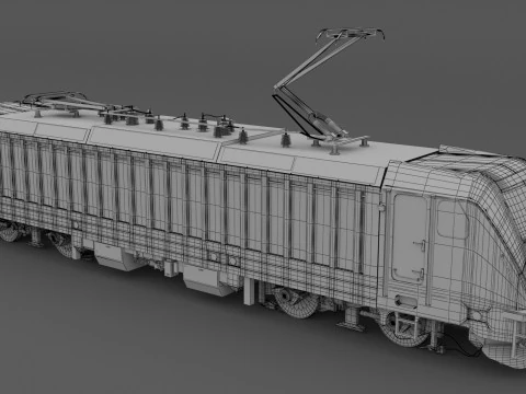 Bombardier TRAXX AC3 Railpool Locomotive 3D Model