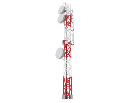 Antenne Toren 3D Model