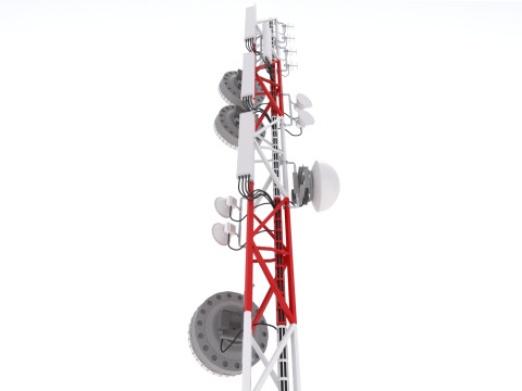 Antenne Toren 3D Model