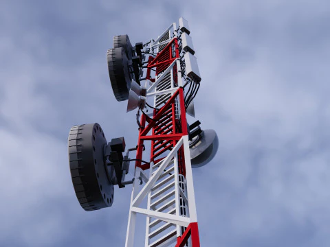 Antenna Tower 3D Model