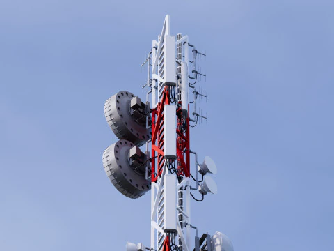 Antenna Tower 3D Model