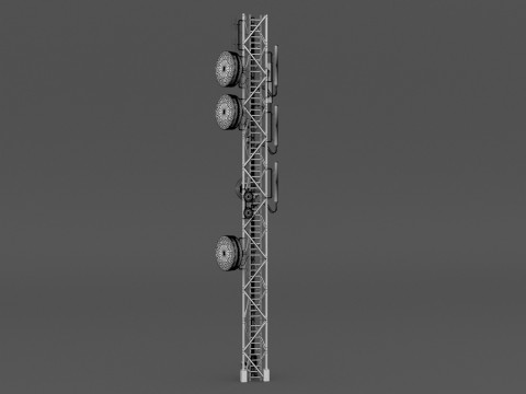 Antenne Toren 3D Model