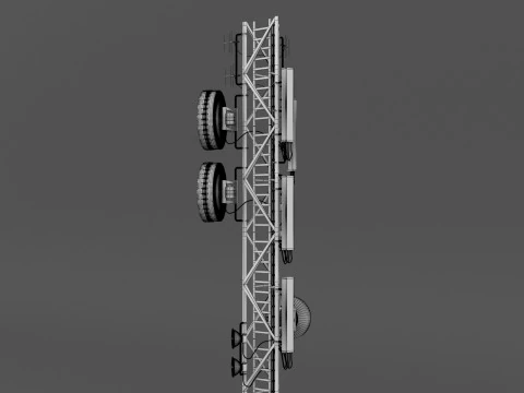 Antenna Tower 3D Model