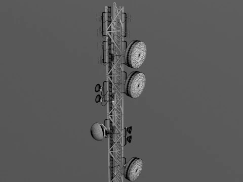 Antenna Tower 3D Model
