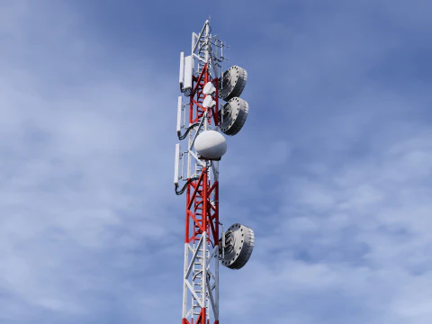 Antenna Tower v2 3D Model